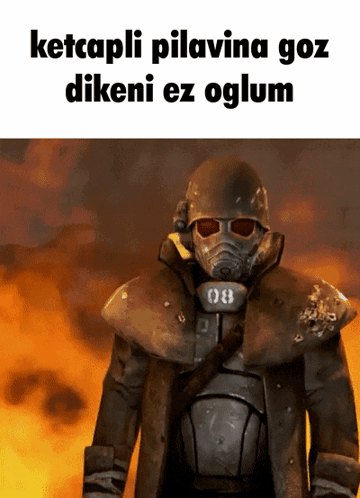 A Soldier With The Number 08 On His Chest GIF