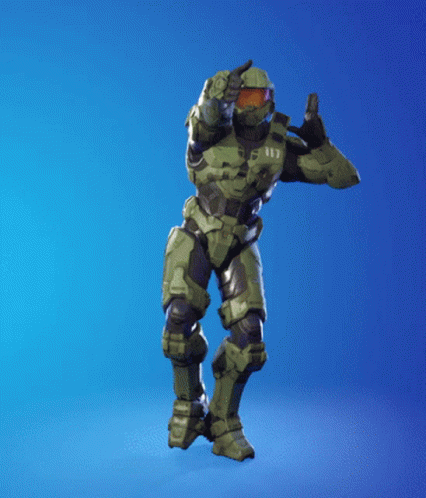 A Soldier With The Number 117 On His Chest Is Dancing GIF