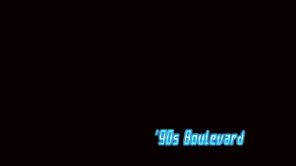 A Sonic The Hedgehog Video Game Is Being Played In The 90 'S Boulevard GIF