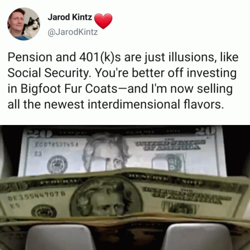 A Stack Of 20 Dollar Bills With A Picture Of A Man With A Dog In The Background GIF
