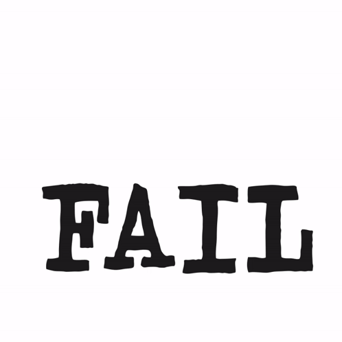 A Stamp That Says Epic Fail In Red Letters GIF