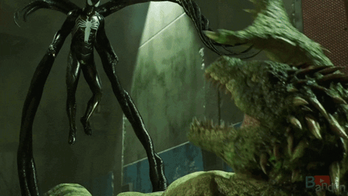 A Statue Of A Dragon With The Word Bander On The Bottom GIF
