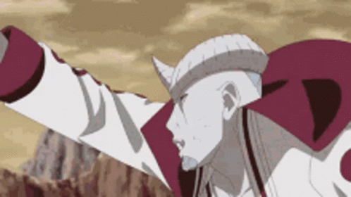 A Statue Of A Man With Horns On His Head Is Flying Through The Air . GIF