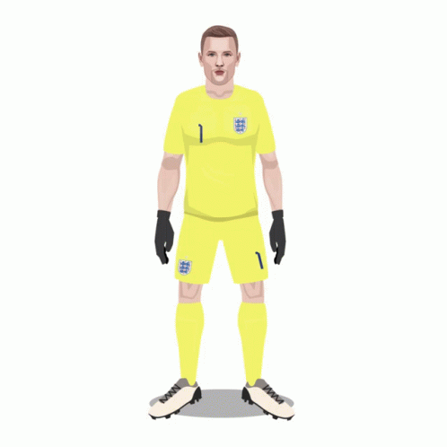 A Sticker Of A Soccer Player Named Jordan GIF