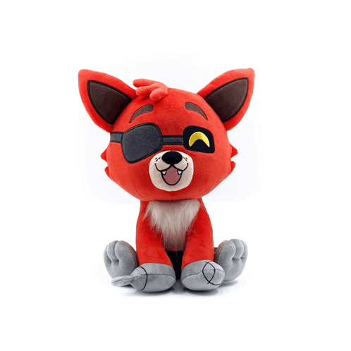 A Stuffed Animal With An Eye Patch On It 'S Eye GIF