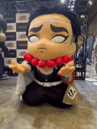 A Stuffed Animal With The Number 12 On The Front Of It GIF