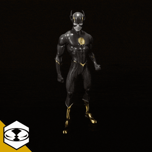 A Superhero Is Surrounded By A Circle Of Fire GIF