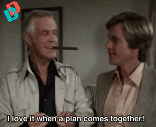 A Team Plans Coming Together GIF