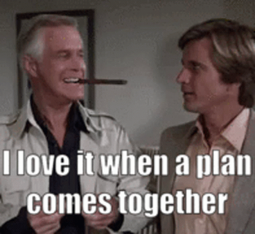 A Team I Love It When A Plan Comes Together GIF