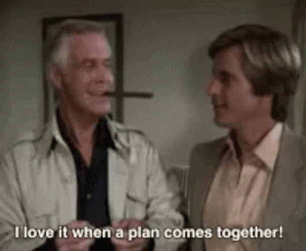 A Team Plan Comes Together GIF