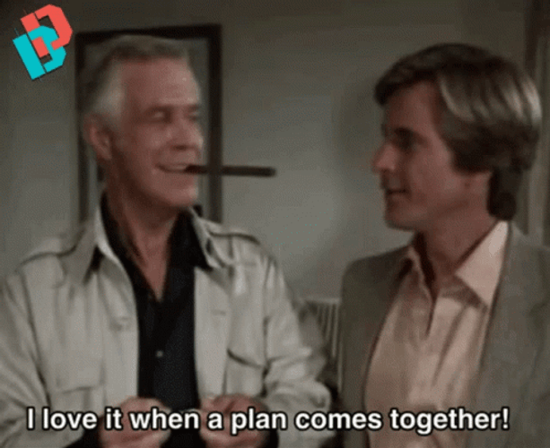 A Team Plans Coming Together GIF