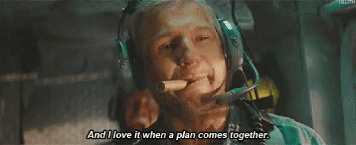 A Team Smoking Tobacco GIF