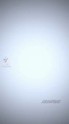 a tiktok video with a white background and a circle in the middle .
