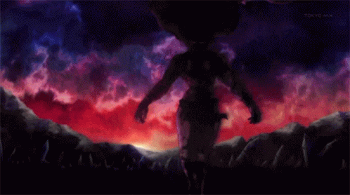 A Tokyo Mx Logo Can Be Seen In The Corner Of This Animated Scene GIF