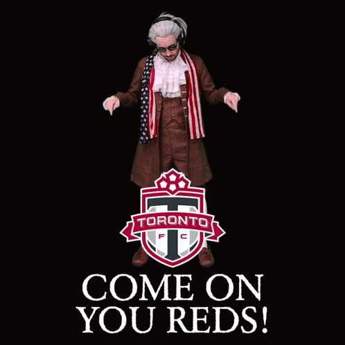 A Toronto Fc Logo With A Shield And A Soccer Ball GIF