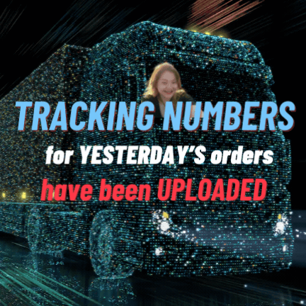 A Tracking Number For Yesterday 'S Order Has Been Uploaded GIF