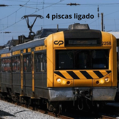 A Train With The Number 2258 On It GIF