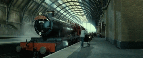 a train with the number 5972 on the front of it