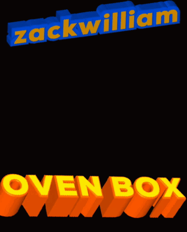 A Treasure Chest With The Name Zackwilliam On Top GIF