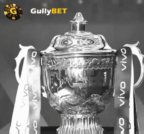 A Trophy With Ribbons That Say Vivo On It GIF