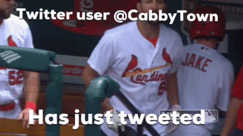 A Twitter User @Cabbytown Has Just Tweeted A Picture Of Baseball Players GIF