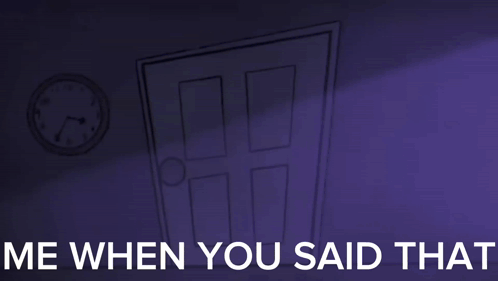 A Uno Card With Two Arrows On It And The Words Me When You Said That GIF