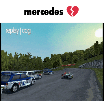 A Video Game Called Mercedes Is Being Played GIF