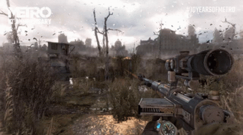 A Video Game Called Metro Is Celebrating 10 Years Of Metro GIF
