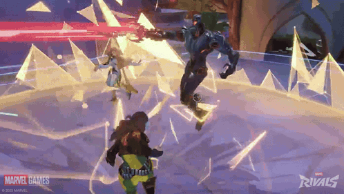A Video Game Called Rivals Is Being Played On A Computer GIF