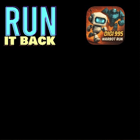 a video game called run it back with a robot