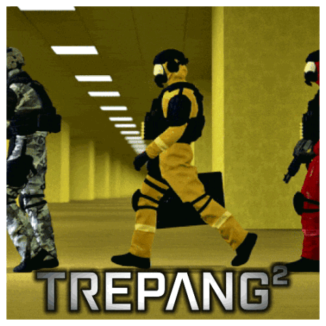 A Video Game Called Trepang 2 Is Being Played On A Computer GIF