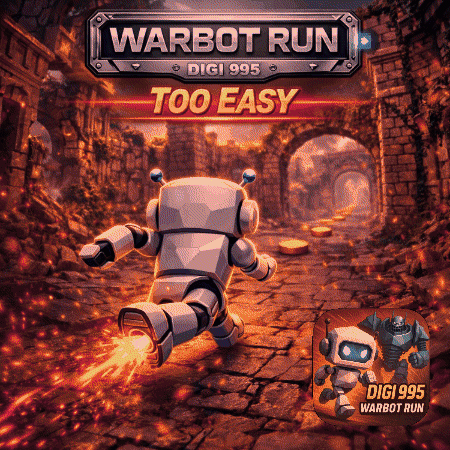 A Video Game Called Warbot Run Too Easy GIF