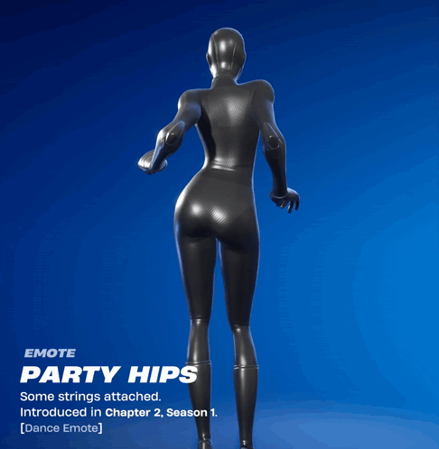 A Video Game Character Called Party Hips Is Shown GIF