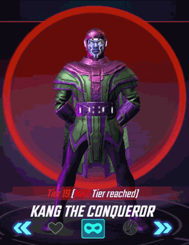 A Video Game Character Named Kang The Conqueror Has Tier 19 Reached GIF