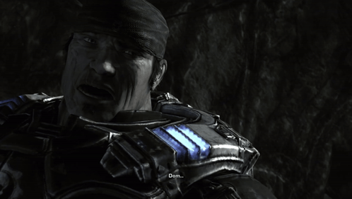A Video Game Character Says It 'S False In A Black And White Scene GIF
