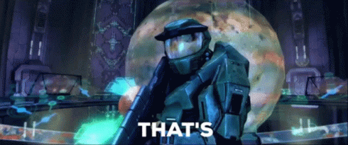 A Video Game Character With The Word That 'S On The Bottom GIF