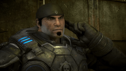 A Video Game Character With The Words Control This Is Delta GIF