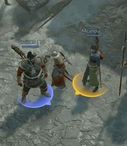A Video Game Is Being Played And Druidop 17 Is Standing In The Middle GIF