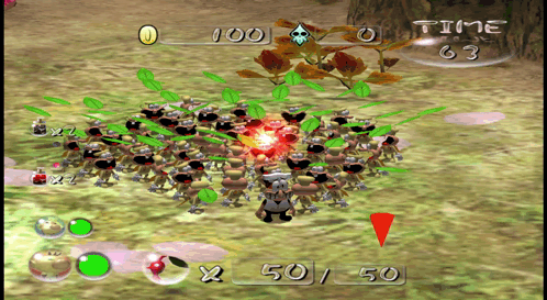 A Video Game Is Being Played And The Time Is 63 Seconds GIF
