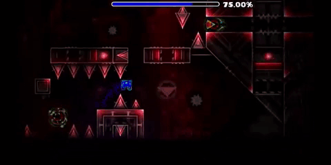 Video Game Score In Dark Room GIF