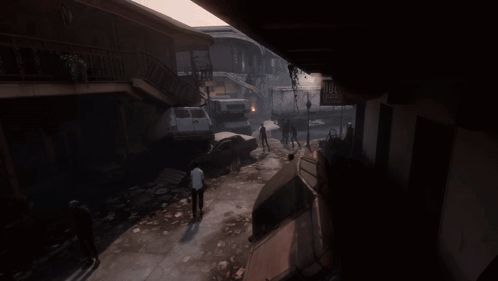 A Video Game Is Being Played On A Pc GIF