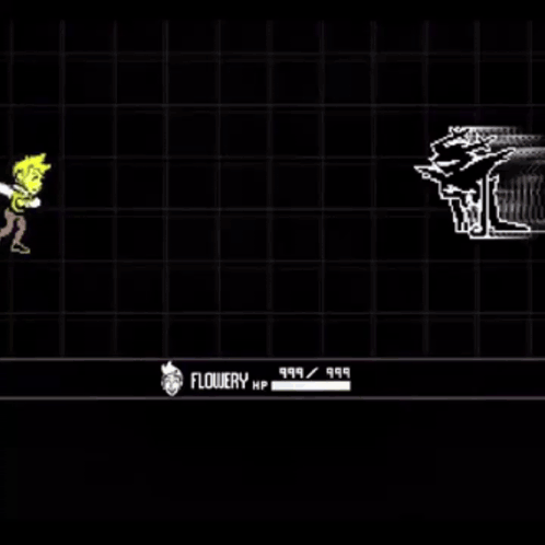 a video game is being played with a character called flowery