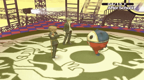 A Video Game Is Being Played With The Date 04/15 F. GIF