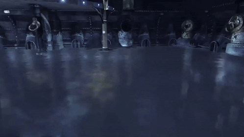 A Video Game Scene With A Beat Down Button On The Bottom Right GIF