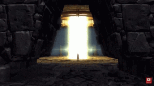 A Video Game Scene With A Subscribe Button GIF