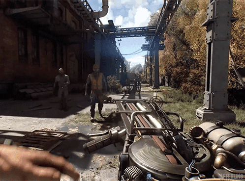 A Video Game Scene With The Word Neferling On The Bottom GIF