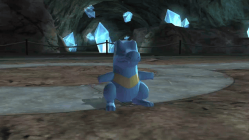 A Video Game Screen Says Totodile Fainted On The Bottom GIF