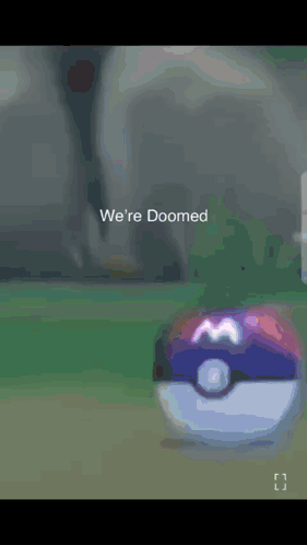 A Video Game Screen Says We 'Re Doomed On It GIF