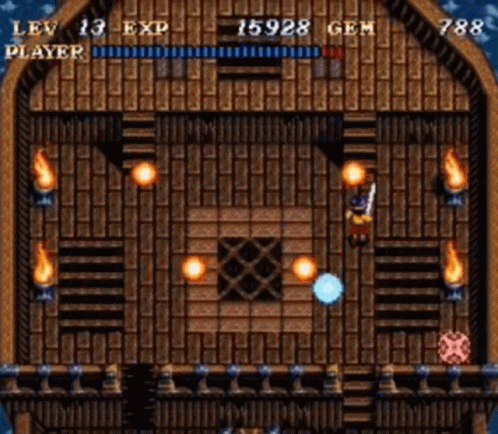 A Video Game Screen Shows A Player With A Level 13 Exp GIF