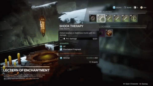 A Video Game Screen Shows A Shock Therapy GIF